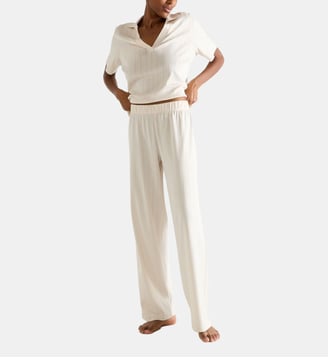 Pantalon  en tricot, énora - Laurence Tavernier - Sable