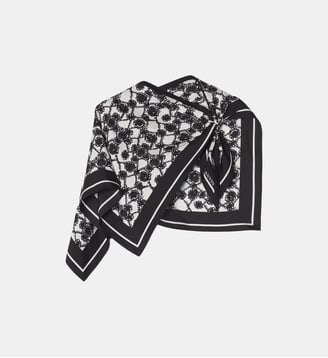 Top Bijou Motif Marguerites - Lanvin - Blanc