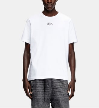 T-shirt droit T-Adjust-OD en coton Diesel