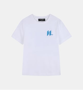 T-shirt à manches courtes - Karl Lagerfeld Kids - Blanc