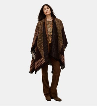 Poncho ample Panama - Ba&sh - Multicolore