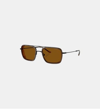 Lunettes de soleil Carré EA2162 - Emporio Armani - Noir