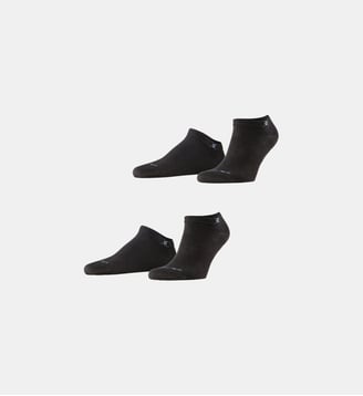 Chaussettes Sport Everyday 2-Pack Coton Opaque - Burlington - Noir