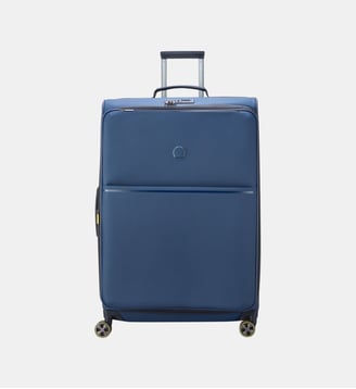 Valise souple Turenne extensible 4R 82 cm - Delsey Paris - Bleu nuit