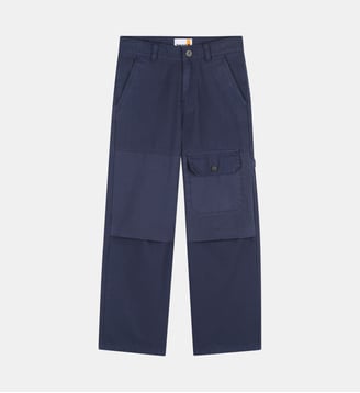 Pantalon mix matiere - Timberland - Bleu
