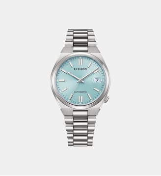 Montre automatique Tsuyosa Bleu clair NJ0200-50L Citizen