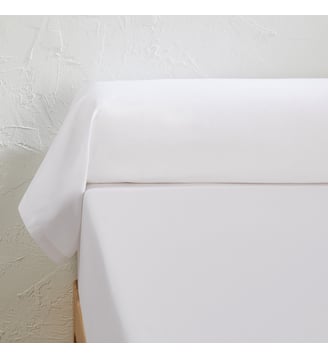 Taie de traversin unie percale coton bio Scenario La Redoute Interieurs