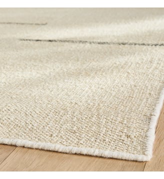 Tapis tissé main, majoritaire chanvre - AM.PM - Naturel