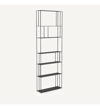 Bibliothèque métal acier H240 cm - AM.PM - Noir
