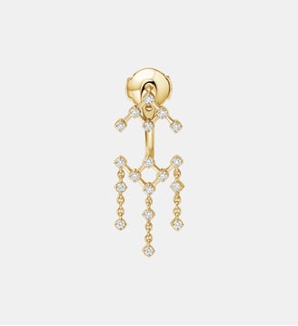 Gypsy boucle d'oreille unique détachable en or rose - Djula - Or jaune