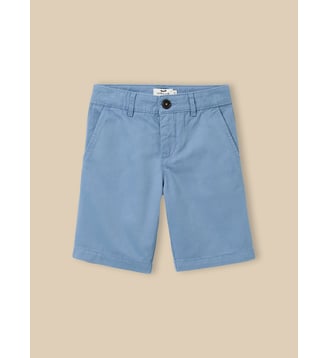 Bermuda chino - Cyrillus - Bleu froid