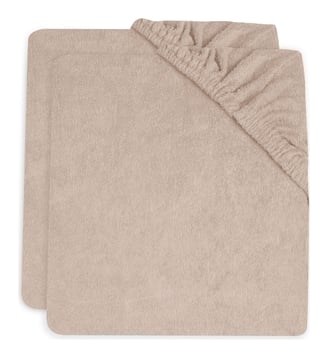 Lot de 2 housses de matelas à langer - Jollein - Rose