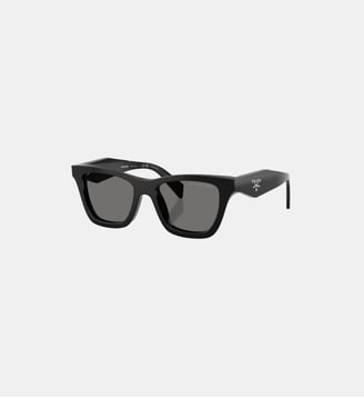 Lunettes de soleil Papillon PR C07SF - Prada - Noir