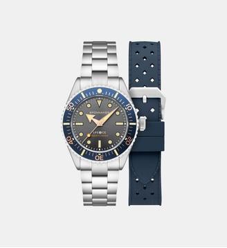Montre automatique Spence Gris SP-5097-77 - Spinnaker - Argenté