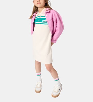 Veste avec broderie - Kids Around - Rose pétunia