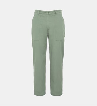 Pantalon carpenter canvas - Schott - Vert fumé