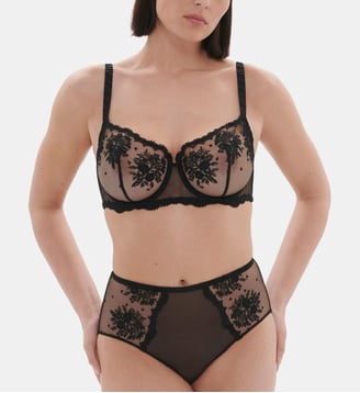Soutien-gorge corbeille Intrigue - Simone Pérèle - Noir