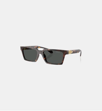 Lunettes de soleil Rectangulaire VE4490U - Versace - Havane