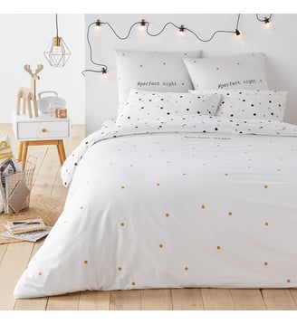 Housse de couette coton La Redoute Interieurs