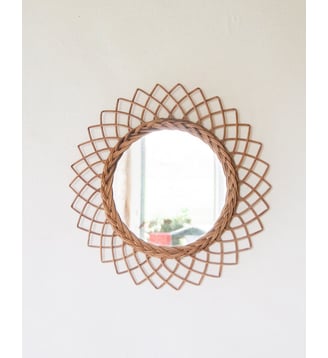 Miroir soleil Igor N°488- Produit chiné - Debongout - Bois