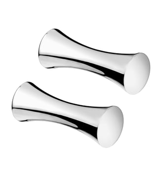 Ensemble de 2 porte-couteaux / baguettes en métal argenté - UNI - Christofle - Argent
