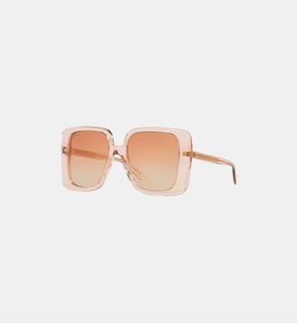 Lunettes de soleil Rectangulaire GG1314S - Gucci - Marron clair