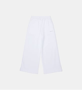 Pantalon wide leg en polaire de la marque Marni