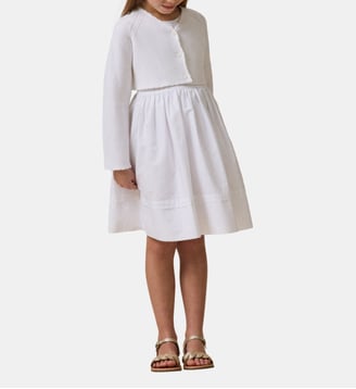 Cardigan court – Collection Fêtes et Mariages - Cyrillus - Blanc pur