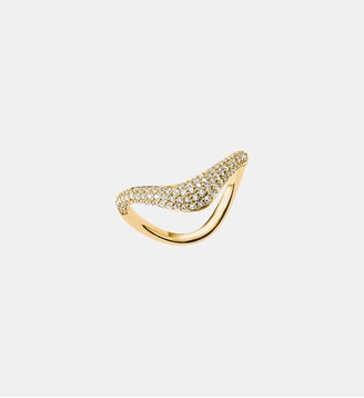 Bague avec zirconia en forme de goutte - Thomas Sabo - Or