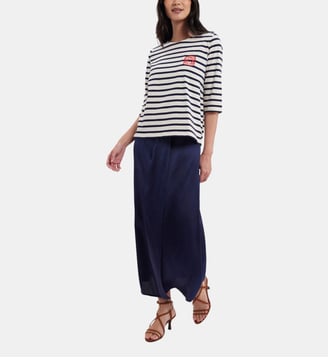 Pull Marianna - Ines de la Fressange Paris - Bleu et blanc