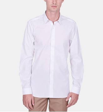 Chemise slim fit stretch BLANC - Atelier Privé - Blanc