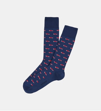 Chaussettes en coton - Formule 1 Marine - Arthur - Marine