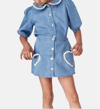 Chemise Louise - Mipounet - Bleu