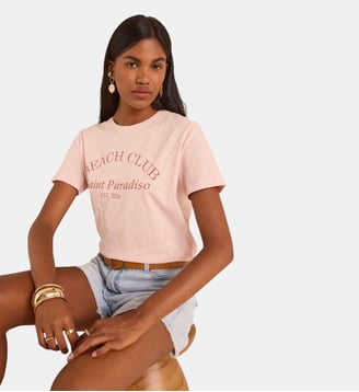 T-Shirt À Manches Courtes En Coton Tony - Maison 123 - Primerose