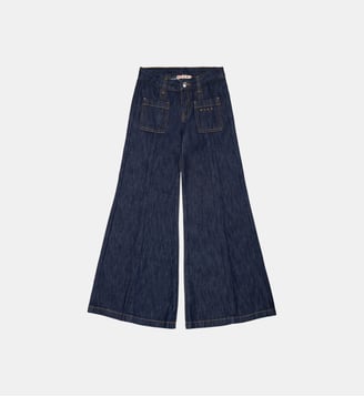Jean coupe flare bleu moyen - Marni - Bleu foncé