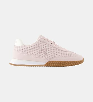 Baskets  VELOCE I NUBUCK - Le Coq Sportif - Rose
