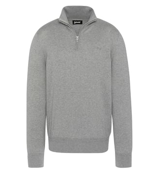 Pull camionneur - Schott - Gris chiné
