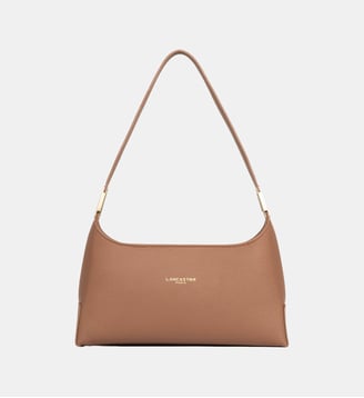 Sac rectangle Lychee Ace en cuir - Lancaster - Moka