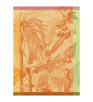 Torchon Équateur 100% coton - Le Jacquard Francais - Toucan