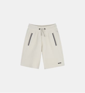 Bermuda en coton - BOSS Kidswear - Vanille