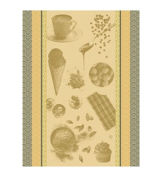 Torchon Chocolats - Recettes Chocolats Recettes - Le Jacquard Francais - Dulcey