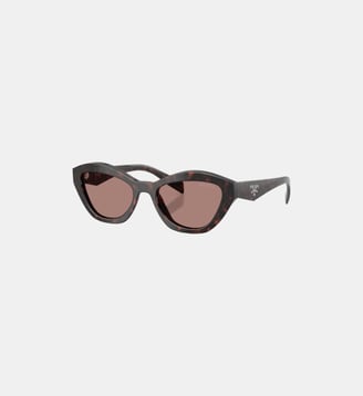 Lunettes de soleil Papillon PR A02S - Prada - Écaille de tortue racine