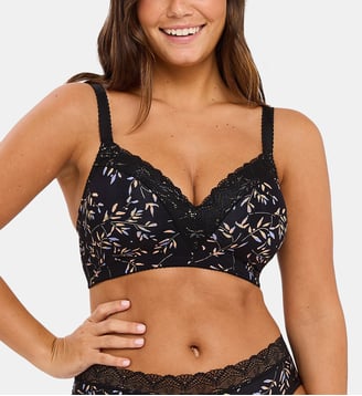 Brassière Coline - Sans Complexe - Feuilles foncées