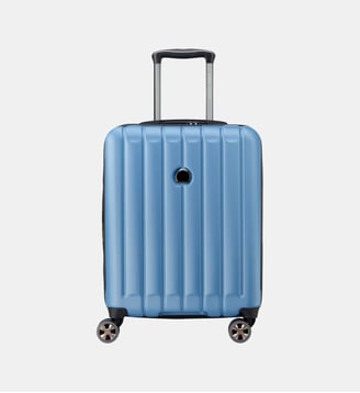Valise rigide LONGITUDE 4RR 55 cm - Delsey Paris - Bleu
