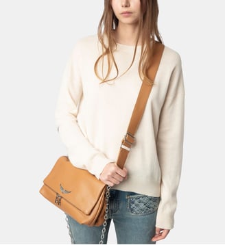 Pull Cici Patch 100% Cachemire - Zadig&Voltaire - Blanc écru