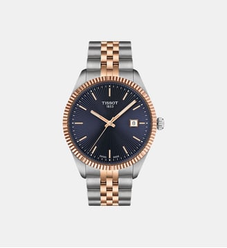 Montre Ballade Bleu foncé T1564102204100 - Tissot - Argenté