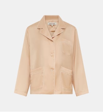 Chemise satinée - BAHYALEE - Gerard Darel - Nude