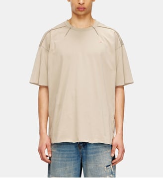 T-shirt en coton avec micro broderie Diesel