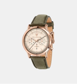 Montre Epoca Beige R8871633007 - Maserati - Doré rose