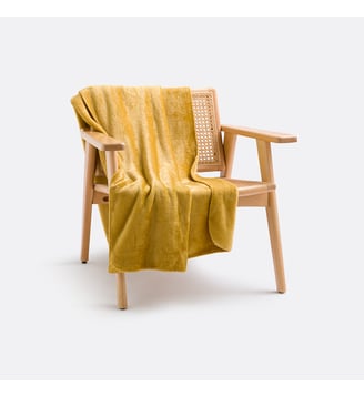 Plaid polaire polyester recyclé - La Redoute Interieurs - Bronze